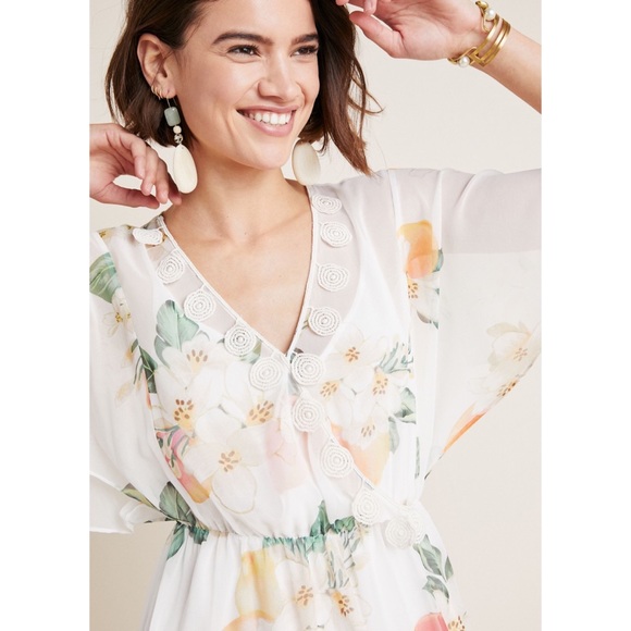 Farm Rio x Anthro. Eloisa Floral Dress - Picture 4 of 4